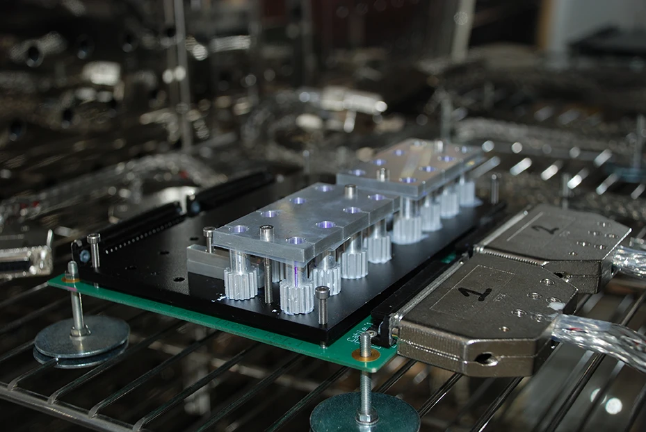 custom laser diode device under test board